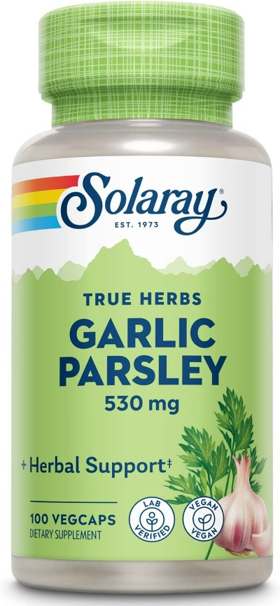 Garlic Bulb & Parsley Leaf