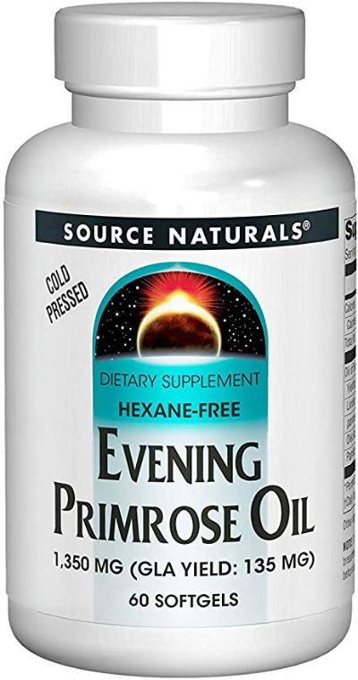 Evening Primrose Oil, Hexane-Free 1350 mg