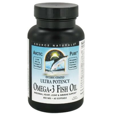 Arctic Pure Ultra Potency Omega-3 Fish Oil, Enteric Coated