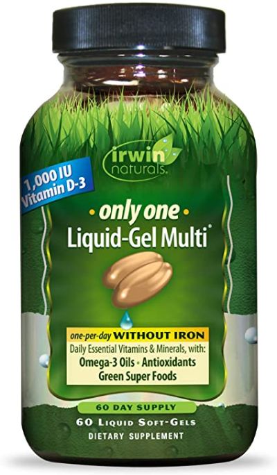 Only One Liquid-gel Multi Without Iron Only One Liquid-gel Multi Without Iron