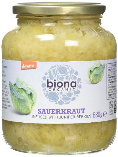 Organic Sauerkraut with Juniper Berries