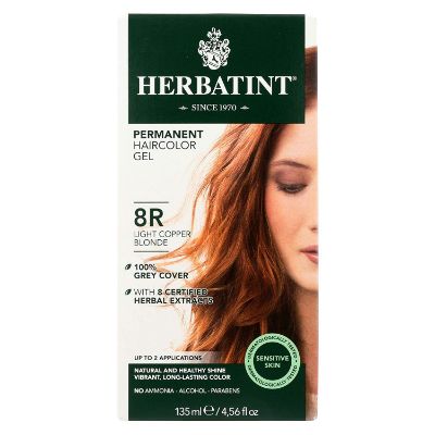 8R Light Copper Blonde Hair Dye