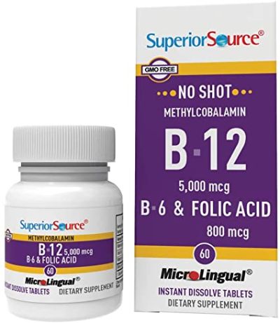 No Shot Methyl B12/b6/folic Acid No Shot Methyl B12/b6/folic Acid