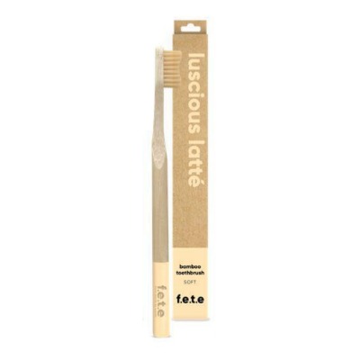 Bamboo Toothbrush, Luscious Latte