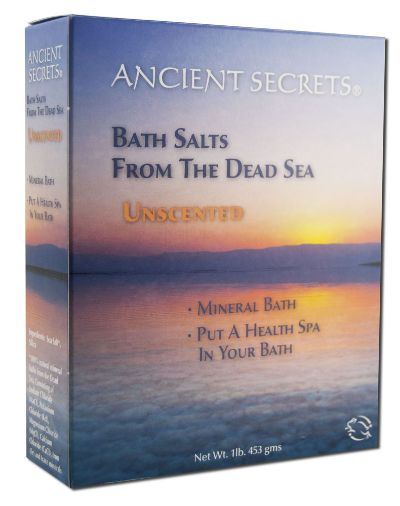 Dead Sea Unscented Bath Salt