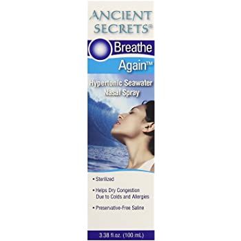 Adult Nasal Spray Seawater Rinse 