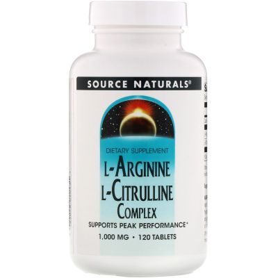 L-arginine & L-citrulline 
