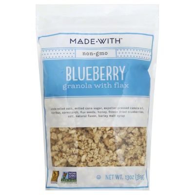 Blueberry Granola With Flax