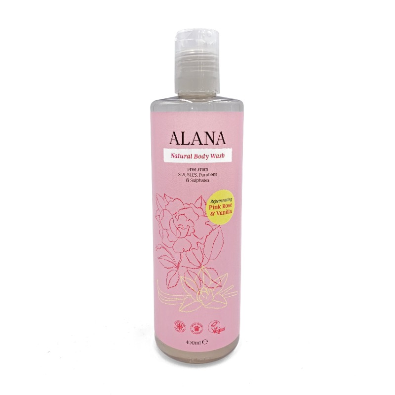 Pink Rose & Vanilla Body Wash 