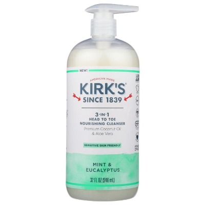 3-in-1 Head to Toe Cleanser Mint & Eucalyptus