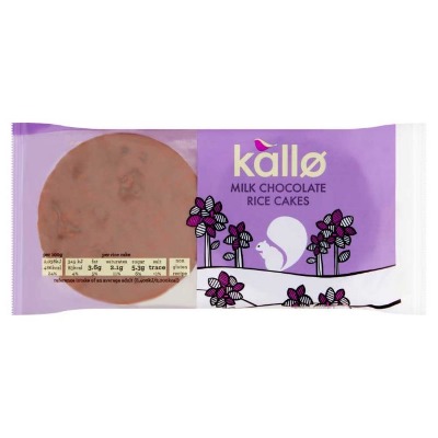 Milk Chocolate Rice Cakes