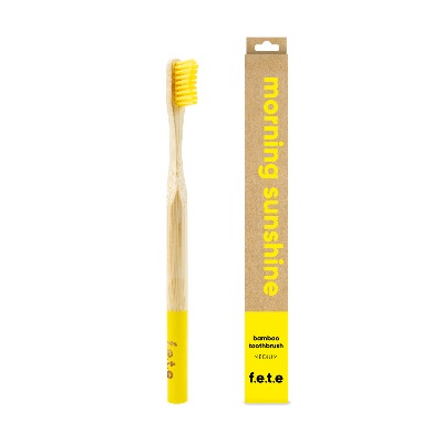 Bamboo Toothbrush, Morning Sunshine 