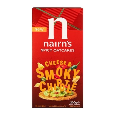 Cheese & Smoky Chipotle Oatcakes