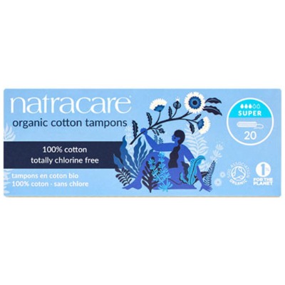 Organic Non Applicator Tampons Super +