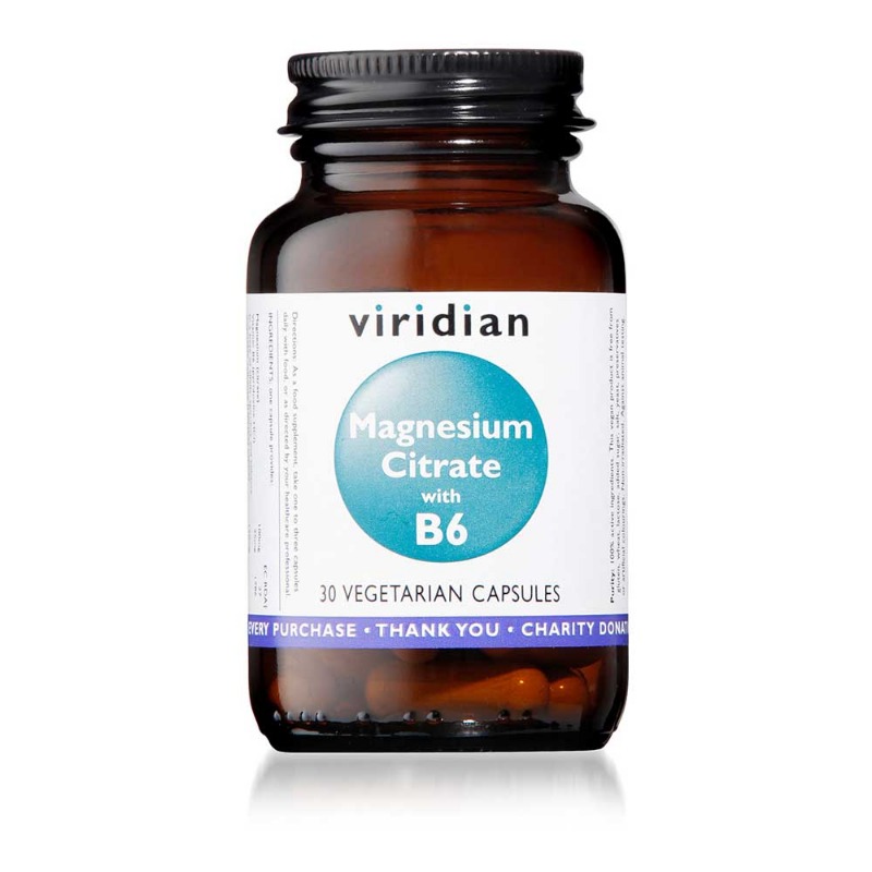 Magnesium Citrate (100mg) w/ B6 (25mg)