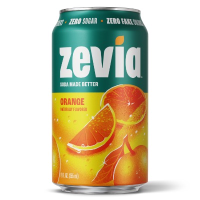 Orange Soda, Zero Calorie Soda 