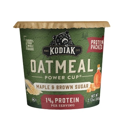 Maple Brown Sugar Oatmeal Cup