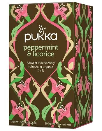 Organic Peppermint & Licorice Tea
