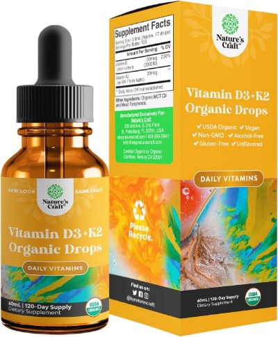 Liquid Vitamin D3 With K2