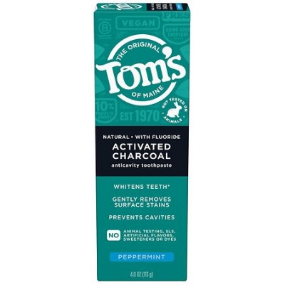 Charcoal Peppermint Toothpaste
