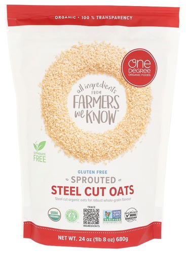 Sprouted Steel Cut Oats