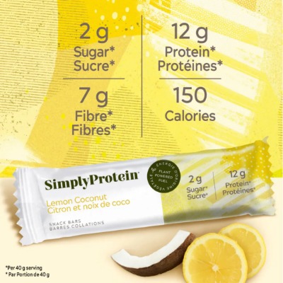 Lemon Coconut Crispy Bar