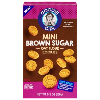 Mini Brown Sugar Oat Flour Cookies