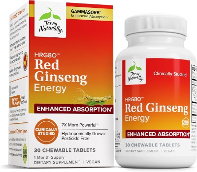 Hrg80 Red Ginseng Energy Chewable