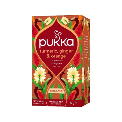 Organic Turmeric,Ginger and Orange Tea