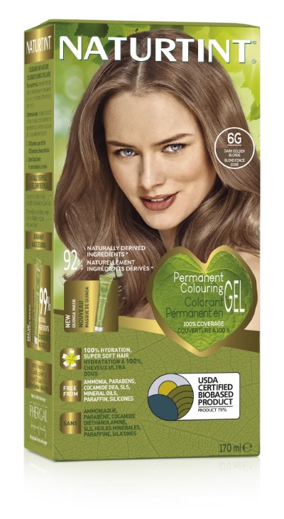 6G Golden Blonde Hair Dye