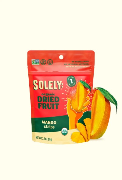Organic Dried Mango Strips