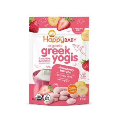 Yogis Greek Yogurrt Strawberry Banana 